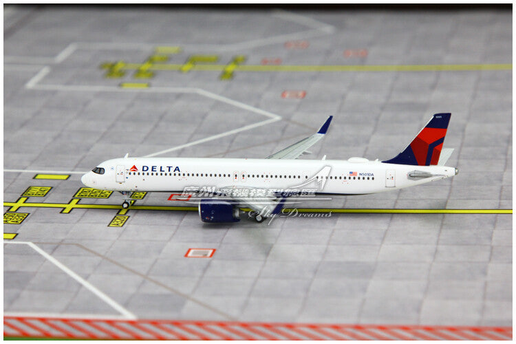 1:400 GeminiJets DELTA BOEING A321neo Airplane Diecast Plane Aircraft Model