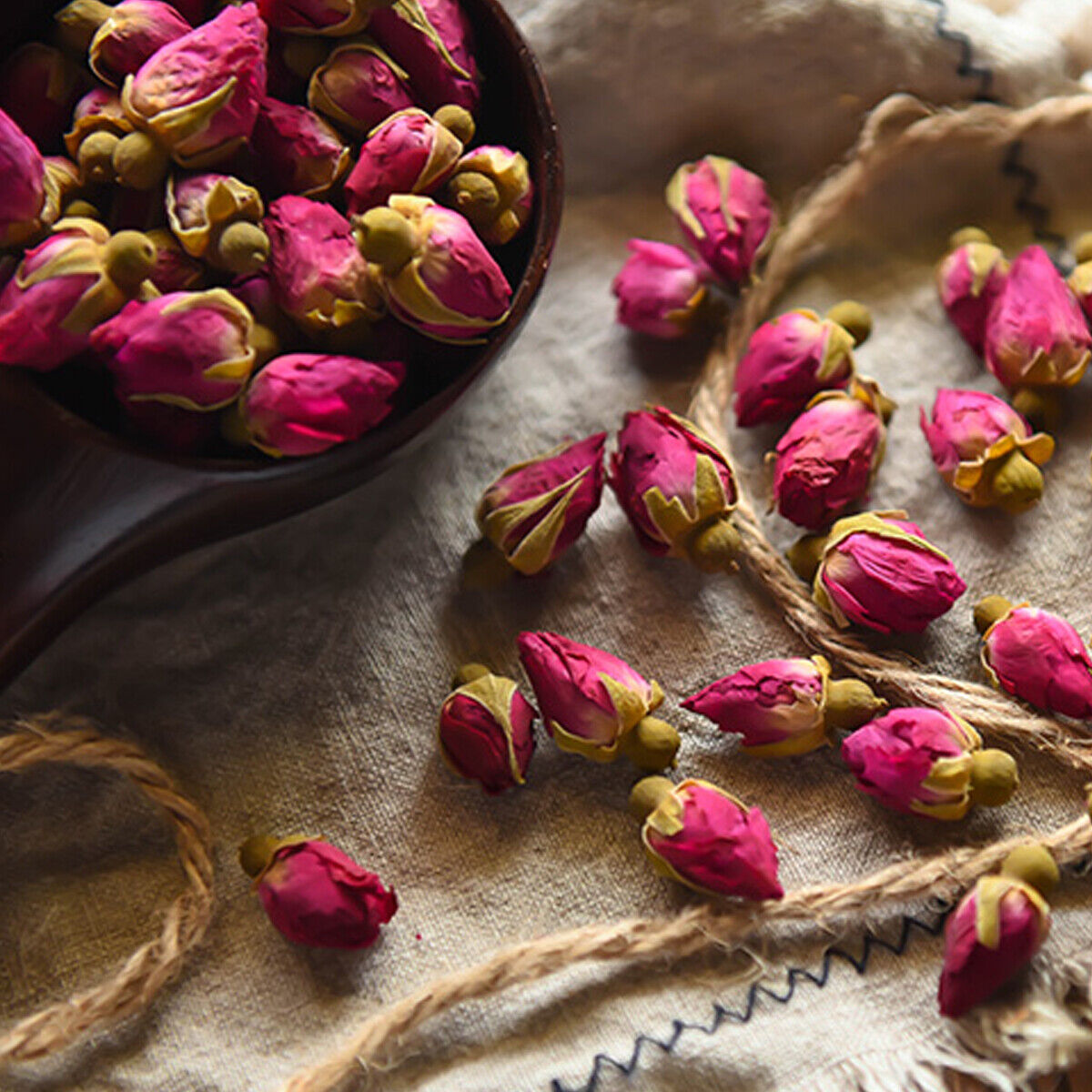 Dried Rosebud Without Sulfur Chinese Tea China Healthy Food Flower Bulk Rose Tea