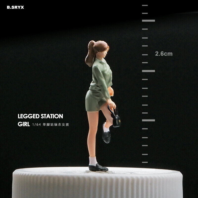 City Street Person Doll Scene Prop Model 1/64 Figure Model For Model Car