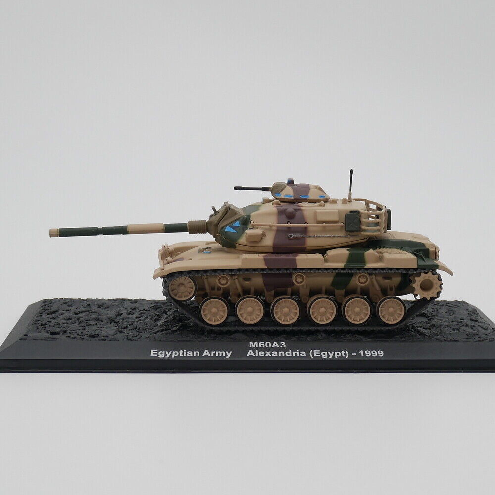 1/72 M60A3 American made Egyptian army Main battle tank armored vehicle model