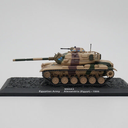 1/72 M60A3 American made Egyptian army Main battle tank armored vehicle model