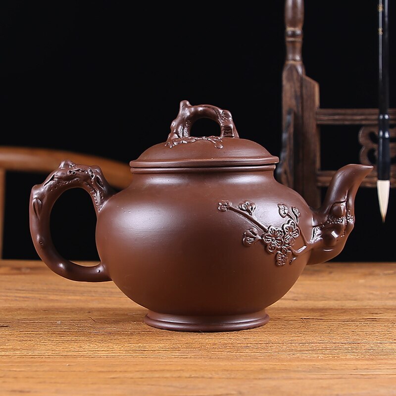 260ML Yixing Zisha Pot Large Capacity Teapot Handmade Tea Pot Single Pot Ceramic