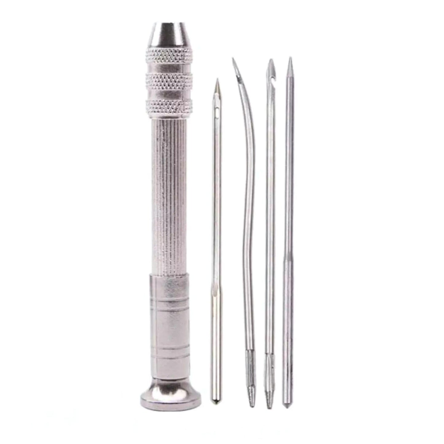 Leather Sewing Awl Set Replaceable Shoes Repair Punch Stitching Needle