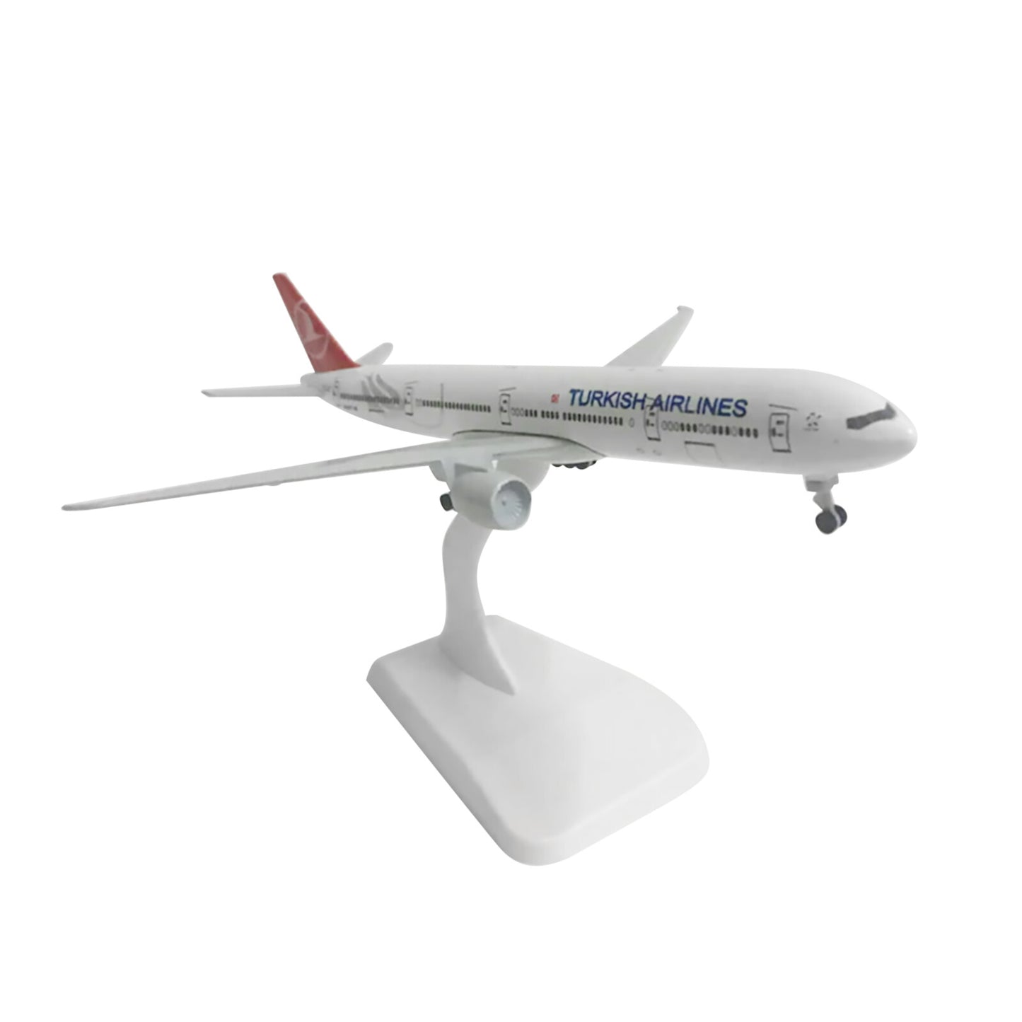 1:400 Turkey B777 Airplane Alloy Model Souvenir Static Display Gift with Stand