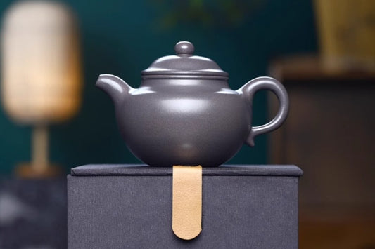 200cc chinese Yixing Handmade Zisha teapot TianQing clay Lotus Seed Tea Pot