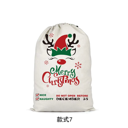 Christmas Santa Claus Bag Gift Gift Bag 19.5inx27.5in Large Scall Christmas Bag