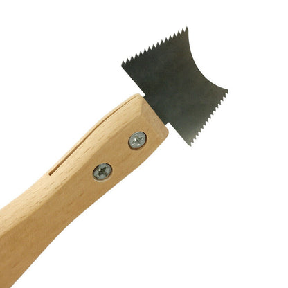 Portable Anti-Rust Guitar Fret Saw Nuts String Slots Cleaning File Tool