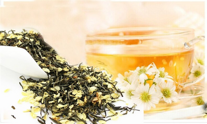 Green Jasmine Flower Jasmine Flowers Green Tea Jasmine Flurries Chinese Tea 50g