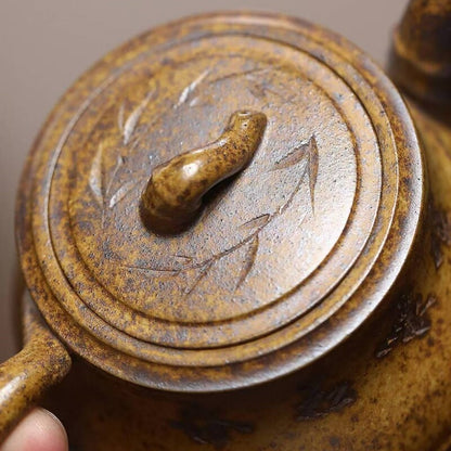 180ml Marked Tea Pot Real Yixing Zisha Duan Clay Pot Original Ore Kungfu Teapots