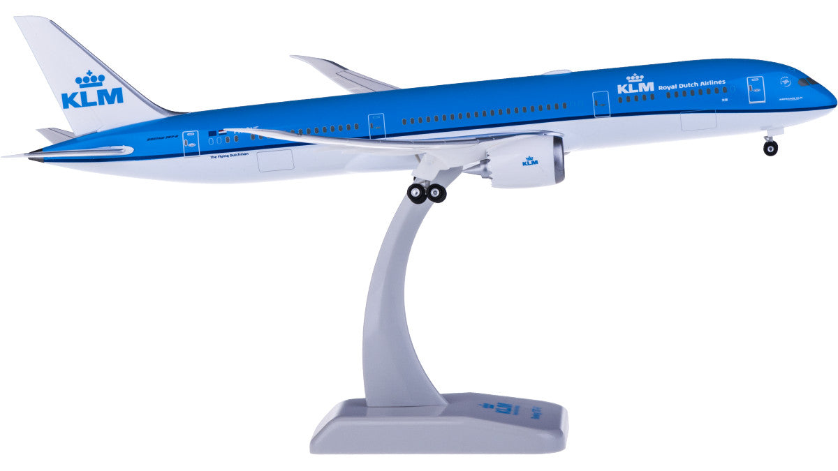 1:200 32CM Hogan KLM BOEING 787-9 Passenger Airplane ABS Plastic Aircraft Model