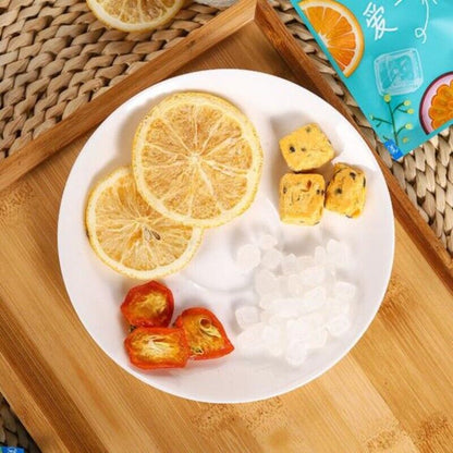 90g/Set Delicate Nourishing Fruit Tea Aromatic Passion Fruit Herbs Tea