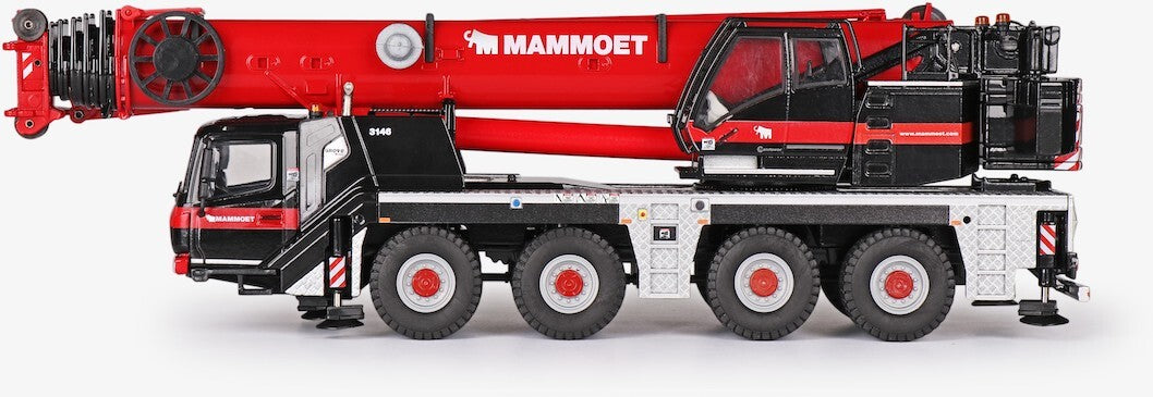 1:50 Mammoet GROVE 4100 L-1 Crane Construct Equipment Machine Diecast Model