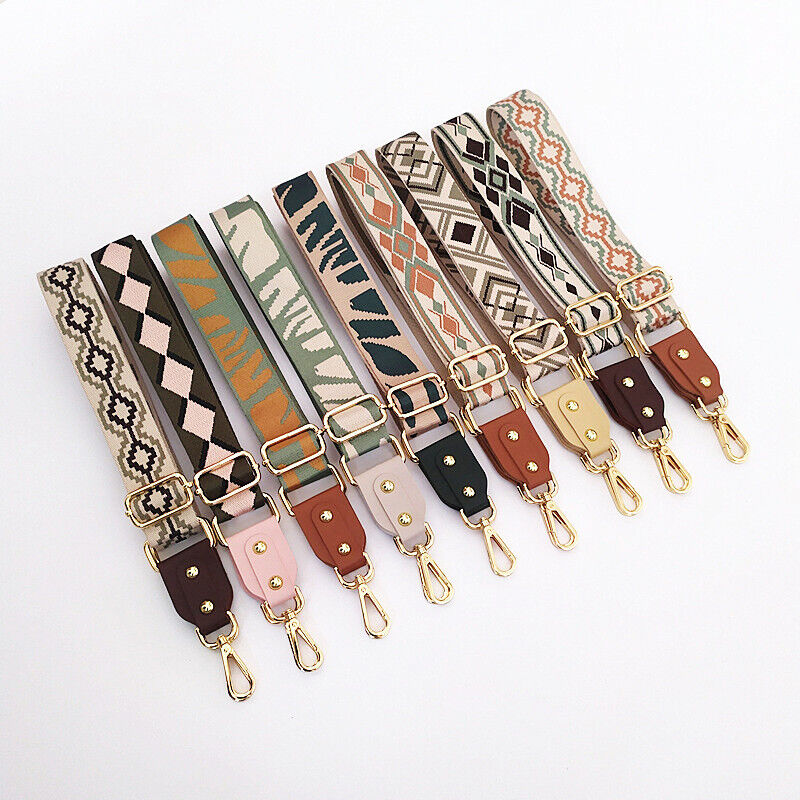 Adjustable Bag Shoulder Strap CrossBody Canvas Replacement For Handbag Handle US