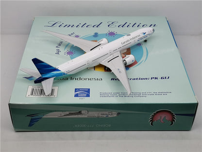 1:400 Phoenix Garuda Indonesia B777-300ER Airplane Diecast Aircraft Plane Model