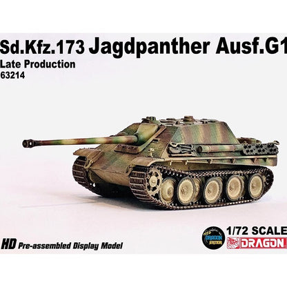 Dragon 1/72 Cheetah Tank Destroyer G1 Late Type 654th Battalion Law 63214 Model