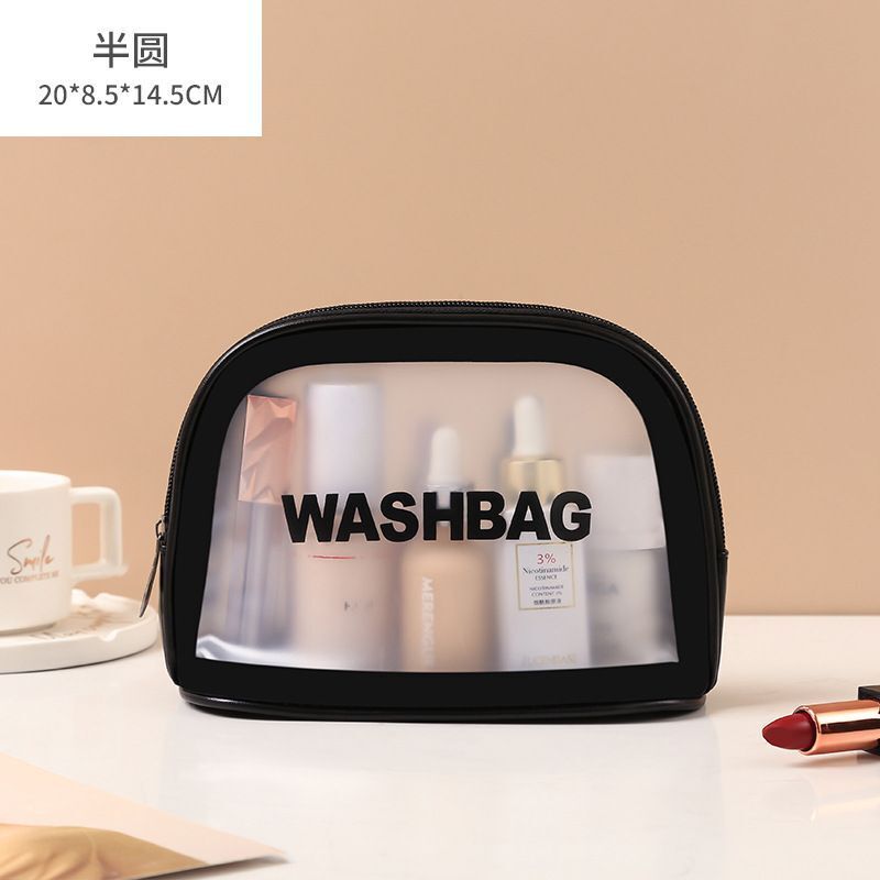Transparent PVC Storage Bags Travel Organizer Makeup Bag Cosmetic Case Toiletry