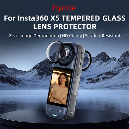 Protective Mirror Sports Camera Lens Protective Cover Drop Proof for Insta360 X5