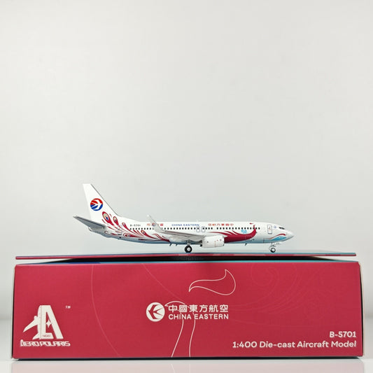 1:400 AeroPolaris China Eastern Boeing 737-800 B-5701 Airplane Diecast Model