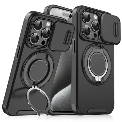 Compatible with iPhone 17 Pro Max/16 Pro, Window Mount Shockproof Phone Case