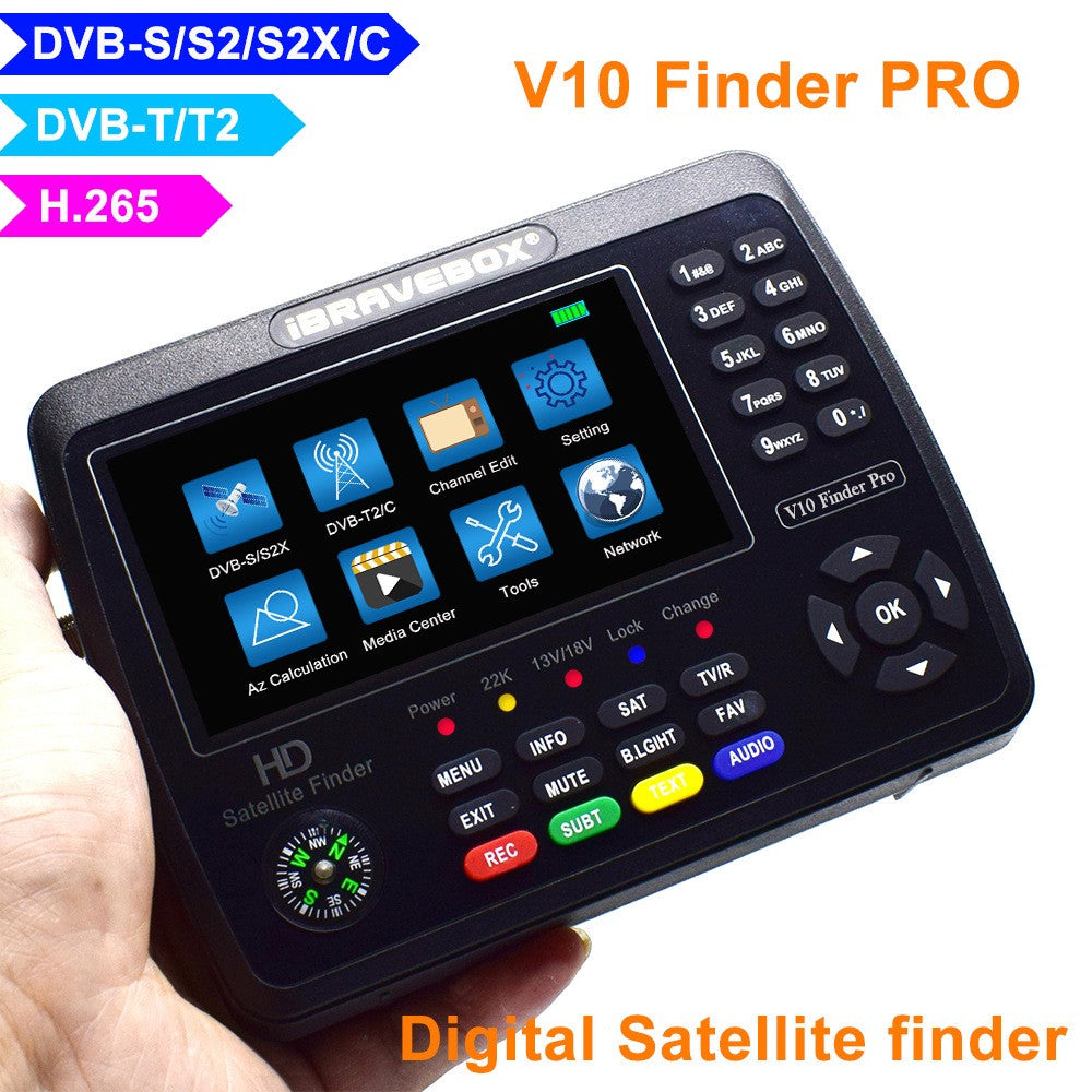 iBRAVEBOX V10 Finder Pro H.265 DVB-S2 DVB-T2 WS-6933 ws-6906 V8 Finder Pro