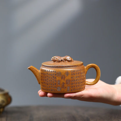 13 Infuser Holes Yixing Zisha Duan Clay Tea Pot Chaishao Craft Handmade Pot New