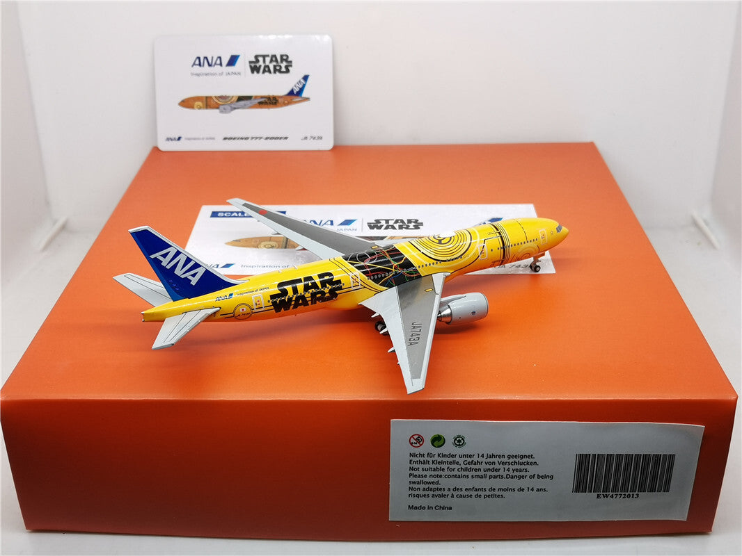 1:400 JC Wings ANA B777-200ER Passenger Airplane Diecast Aircraft Model