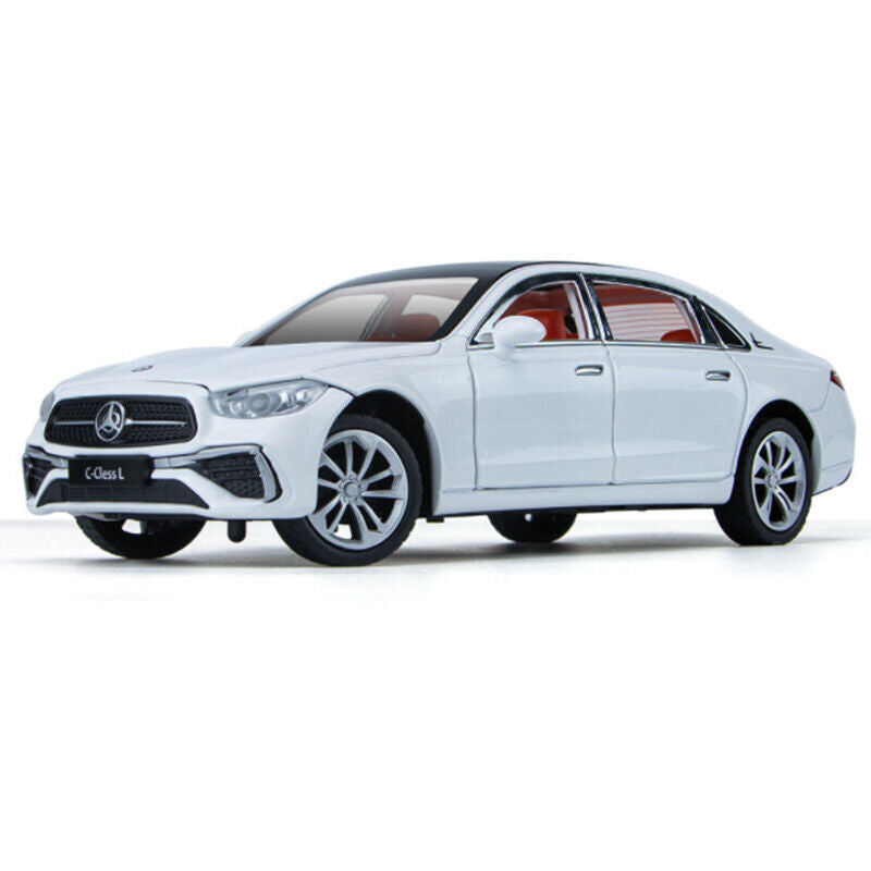 1:24 Benz C-Class L C260 Alloy Model Car Diecast Sound Light Kids Gift Toy
