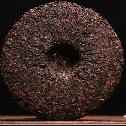 357g Pu'er Tea Ripe Tea Cake Spring Tea Ancient Tree Tea Yunnan Menghai Tea