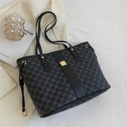 Tote Bags Women PU Leather Shopping Shoulder Bags Shopper Ladies Handbags