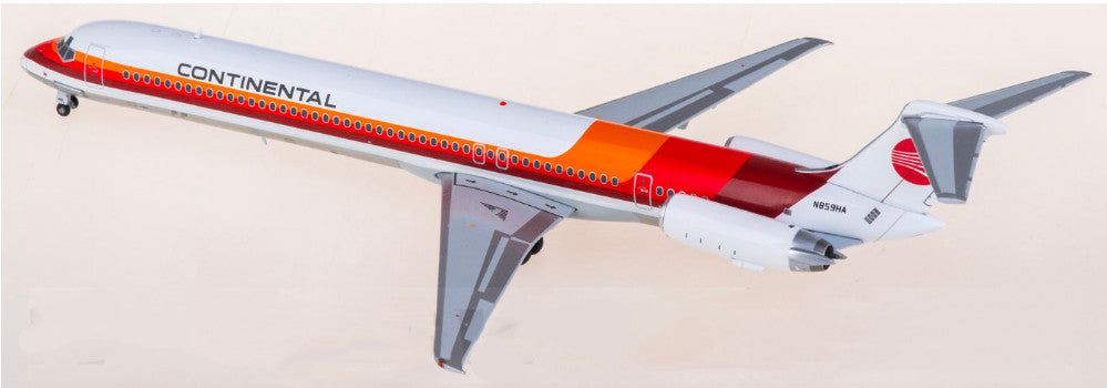 1:200 Geminijets Continental Airlines MD-80 Passenger Airplane Diecast Model