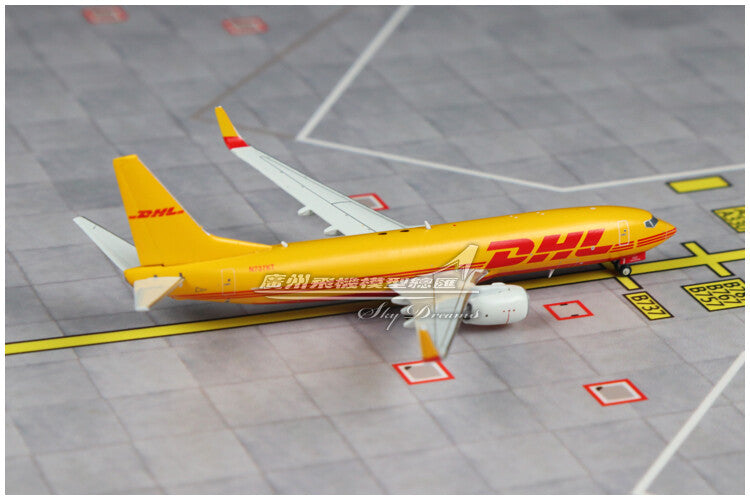 1:400 GeminiJets DHL BOEING B737-800 Airplane Diecast Plane Aircraft Model