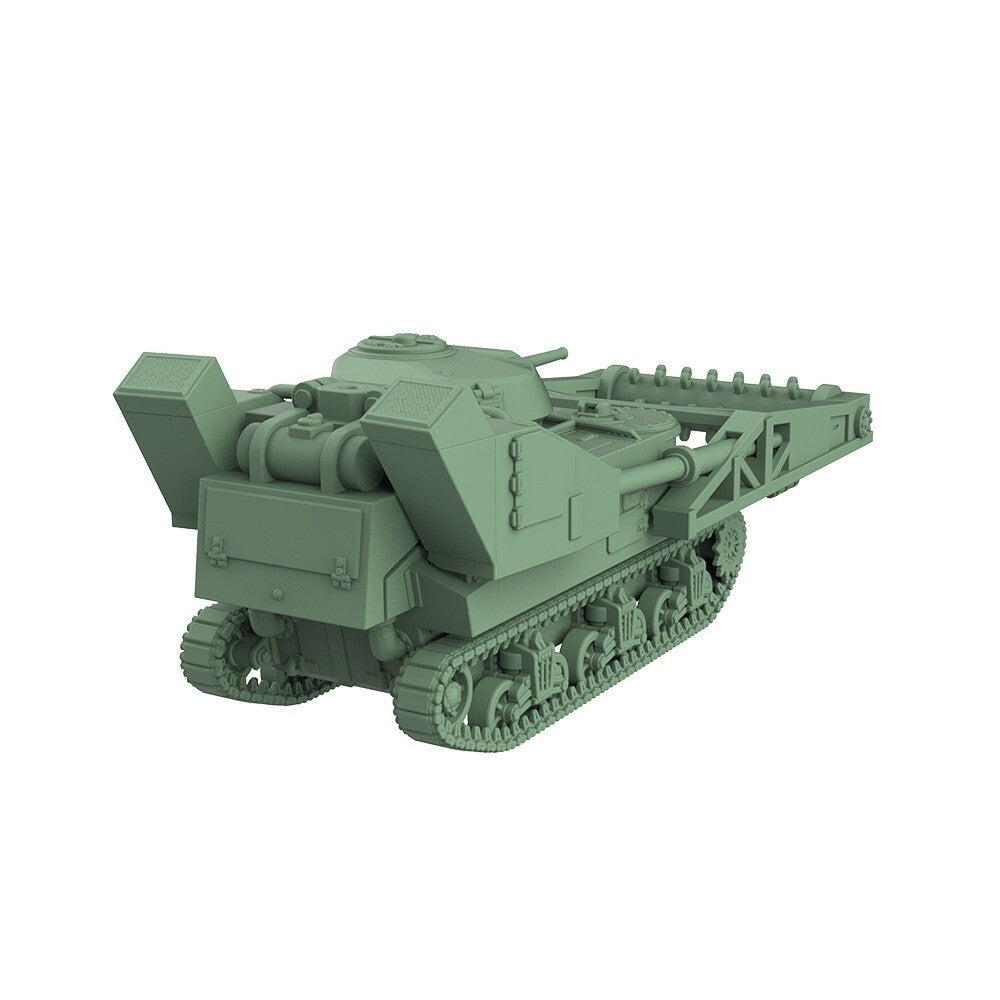 SS1250514 1/1250 Military Model Kit US M3 Grant With Paravane Medium Tank