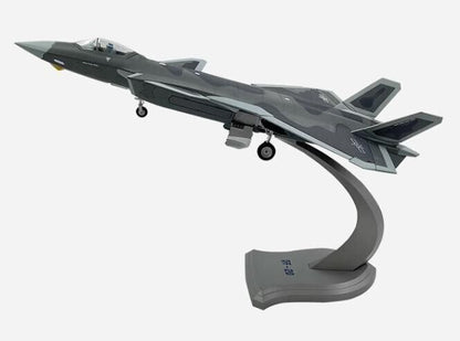 1:48 44CM J-20 Stealth Fighter Diecast Airplane Military Aircraft Plane Model