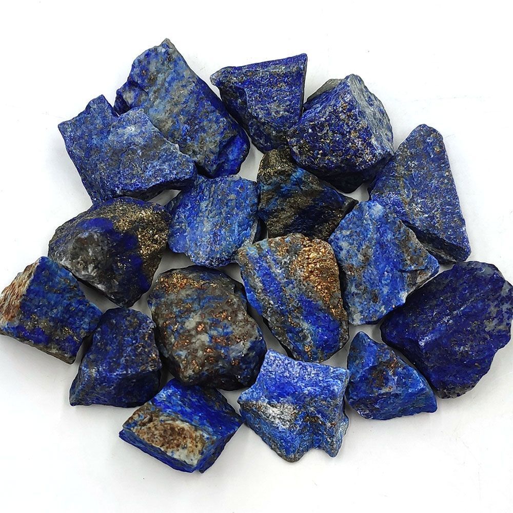 Quartz Crystal Rock Natural Lapis Lazuli Raw Rough Healing Stones Specimen 2-3cm