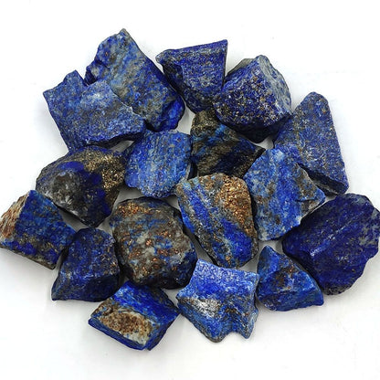 Quartz Crystal Rock Natural Lapis Lazuli Raw Rough Healing Stones Specimen 2-3cm