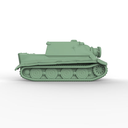 SS700386 1/700 Military Model Kit German Sturmtiger Self-Propelled Anti-tank Gun