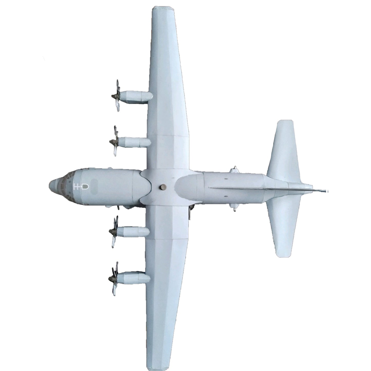 1:100 Lockheed AC-130U Ghost Aerial Gunship Aircraft Plane Military Paper Model