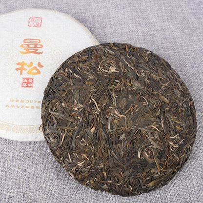 357g Big Tree Tea Yunnan Tea First Class Pu'er Raw Tea Mansong Spring Tea
