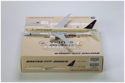 1:400 JC Wings Saudi Arabia BOEING 777-300ER Passenger Airplane Diecast Model