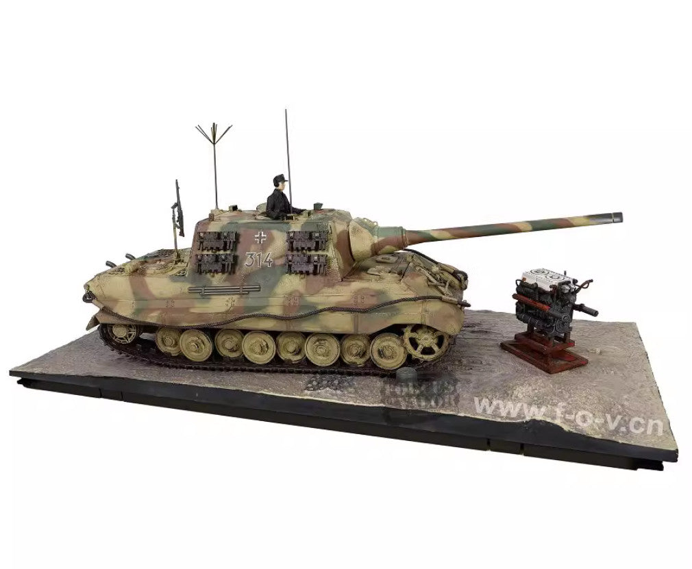 1:32 FOV German WWII Heavy Tank Destroyer SD.KFZ.186 JAGDTIGER Diecast Model