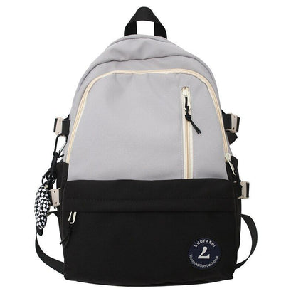 Traveling School Bag Student Backpack Nylon College Laptop Book Bags 32*20*43 CM