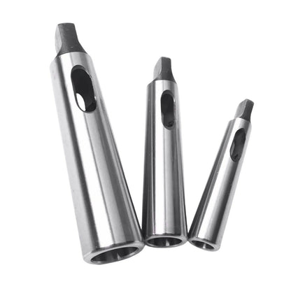 3pcs Morse Taper Adapter Reducing Drill Sleeve With a precision of 0.015mm