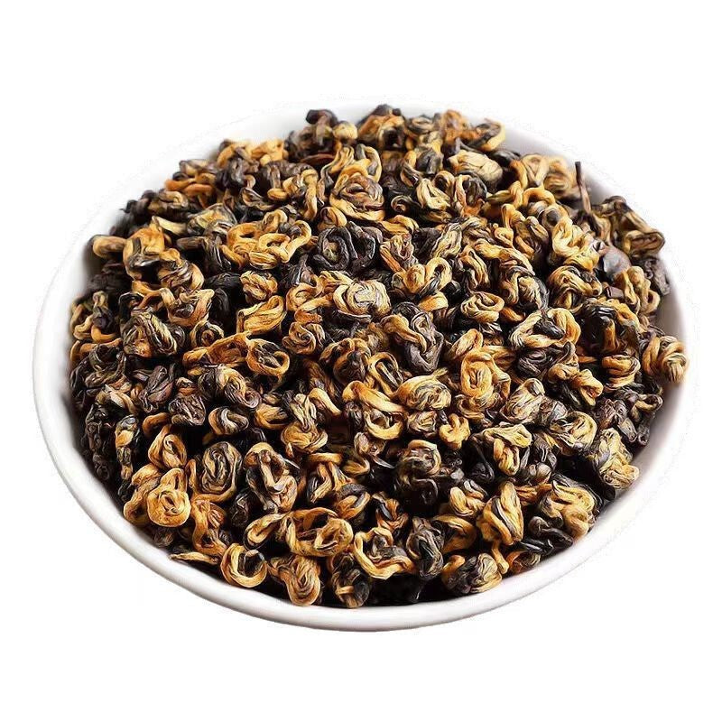 1000g Supreme Organic Yunnan Golden Buds Snail Dianhong Chinese Black Tea