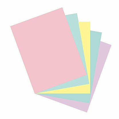 Array Card Stock Pacon Card Stock, 8 1/2 inches x 11 Inches, Pastel Assortmen...