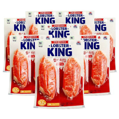 Crab Meat Snack Korean Style Seafood Stick Cod Lobster Flavor 140g