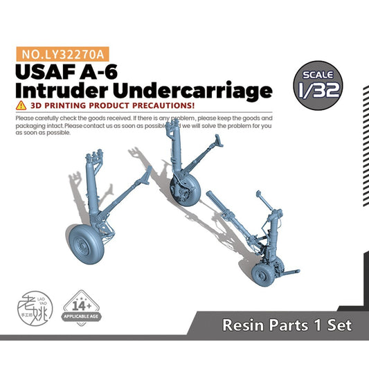 Yao's Studio LY32270A 1/32 Model Upgrade Parts USAF A-6 Intruder Undercarriage