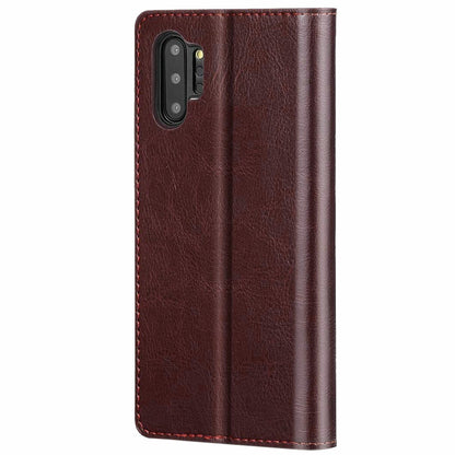 For Samsung Galaxy Note 10+ Case Leather Tpu Wallet Flip Stand Cover Accessories