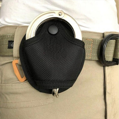 Military Tactical Handcuff Holder Pouch Bag Police Cuff Case Waist Belt Poc-ca