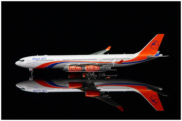 1:400 Phoenix Kam Air AIRBUS A340-300 Passenger Airplane Diecast Aircraft Model