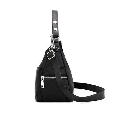 Small Nylon Shoulder Bag Messenger Crossbody Bags Lady Handbag Zipper Shell 1 PC